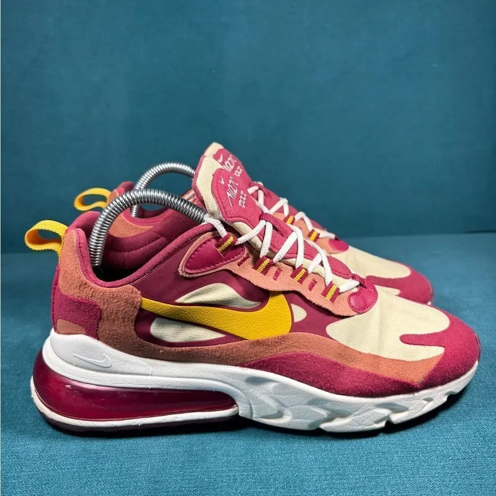 Size 8Men/9.5Women - Nike air max react 270 red shoes